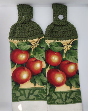 Apples Hanging Kitchen Towel Set