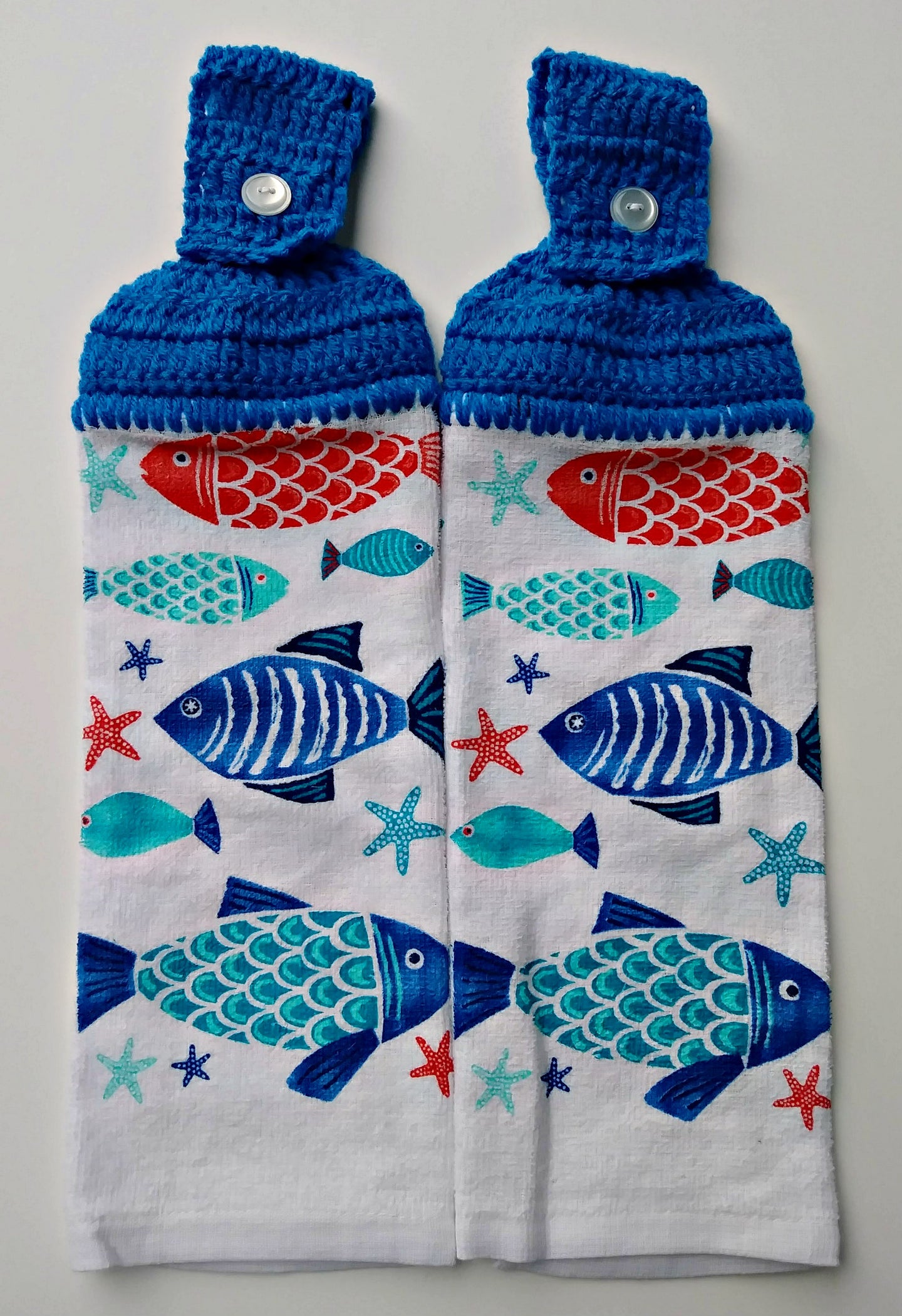 Fish Hanging Kitchen Towel Set
