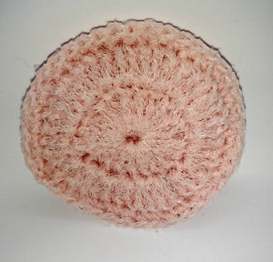 Blush Pink Nylon Dish Scrubbies