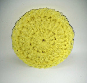 Soft Yellow Nylon Dish Scrubbies