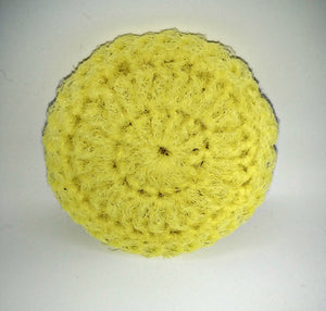 Soft Yellow Nylon Dish Scrubbies