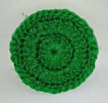Load image into Gallery viewer, Emerald Green Nylon Dish Scrubbies