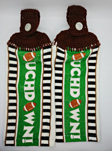Touchdown Football Hanging Kitchen Towel Set