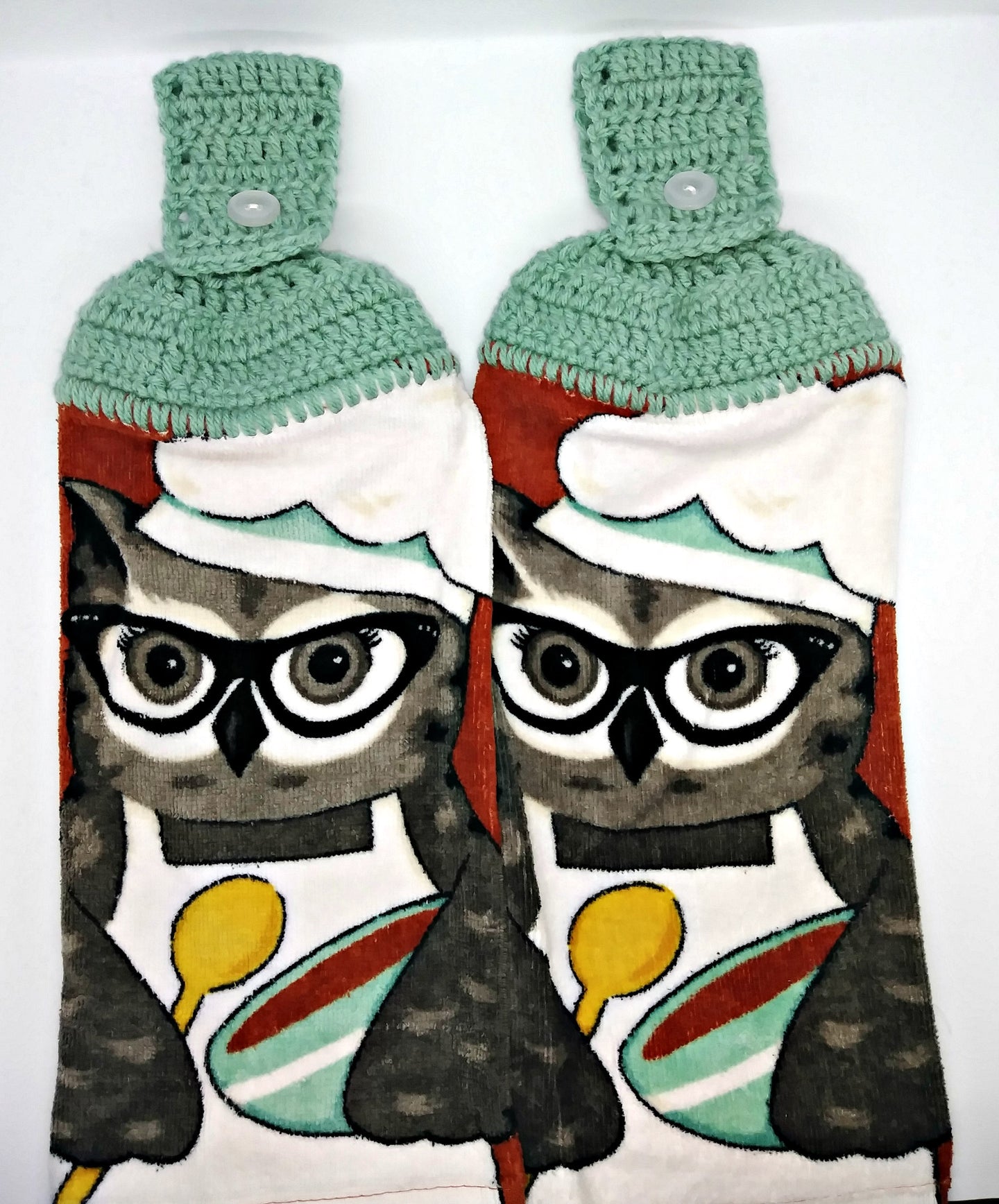 Baking Owl Hanging Kitchen Towel Set