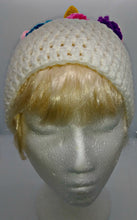 Load image into Gallery viewer, Teen Ladies Unicorn Horn with Roses Winter Hat