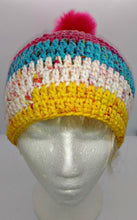 Load image into Gallery viewer, Ladies Teen Chunky Hat with Pompom