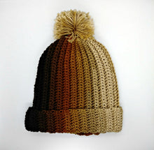 Load image into Gallery viewer, Latte Browns Pompom Basic Winter Hat Unisex
