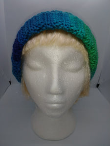 Blue Greens Pompom Basic Winter Hat Unisex