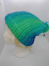 Load image into Gallery viewer, Blue Greens Pompom Basic Winter Hat Unisex