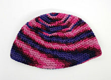 Load image into Gallery viewer, Pink &amp; Purples Basic Beanie Teen Ladies Winter Hat