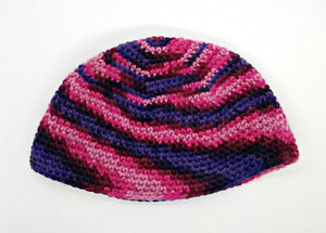 Pink & Purples Basic Beanie Teen Ladies Winter Hat