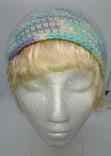 Load image into Gallery viewer, Aqua White &amp; Mint Green Basic Beanie Teen Ladies Winter Hat