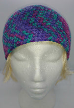 Load image into Gallery viewer, Gemstone Jeweltones Magenta Teal Purple Basic Winter Beanie Ladies Teen Hat