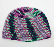 Load image into Gallery viewer, Toddler Fantasy Color Teal Greens Purple Basic Winter Beanie