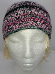 Pink, Gray Black Basic Winter Beanie Ladies Teen Hat