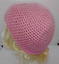 Load image into Gallery viewer, Pink Glitter Basic Winter Beanie Ladies Teen Hat