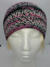 Load image into Gallery viewer, Pink, Gray Black Basic Winter Beanie Ladies Teen Hat XLarge