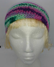 Load image into Gallery viewer, Child Size Fantasy Color Teal Greens Purple Basic Winter Beanie