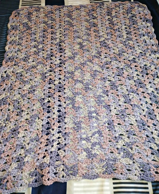 Mulberry Mix Purples Baby Blanket 24