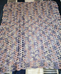 Mulberry Mix Purples Baby Blanket 24"x30"