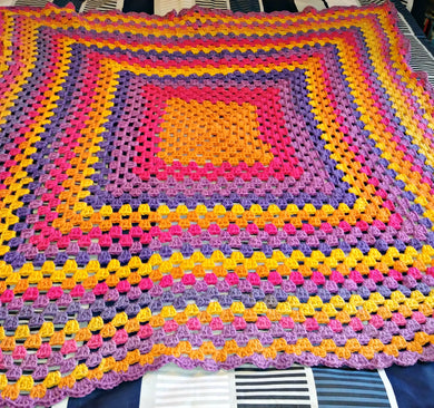 Granny Square Baby Blanket 46