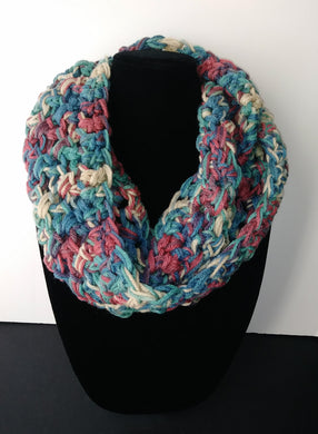 Fall Rust Greens Infinity Scarf Cowl