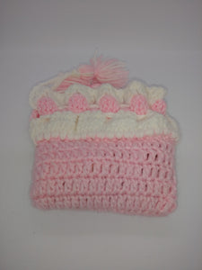Little Girl's Bassinette Purse With Doll