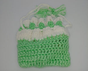 Little Girl's Bassinette Purse With Doll