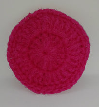 Load image into Gallery viewer, Hot Bubblegum Pink Nylon Dish Scrubbies