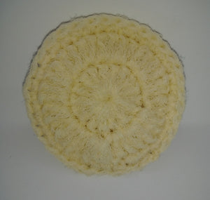 Cream Nylon Dish Scrubbies