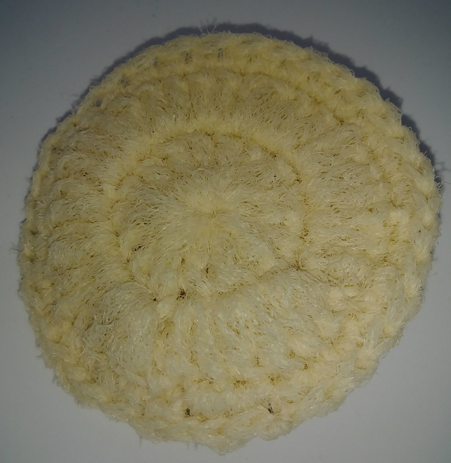 Cream Nylon Dish Scrubbies