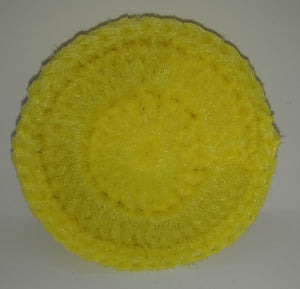 Bright Yellow Nylon Dish Scrubbies