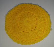 Load image into Gallery viewer, Starburst Yellow Nylon Dish Scrubbies