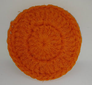 Dark Orange Nylon Dish Scrubbies