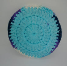 Load image into Gallery viewer, Moonstone &amp; Blue Cotton &amp; Nylon Dish Scrubbies