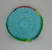 Load image into Gallery viewer, Pink Yellow Blue Green Cotton &amp; Nylon Dish Scrubbies