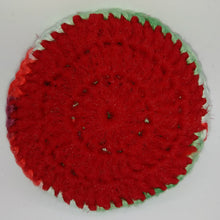 Load image into Gallery viewer, Cranberry Variegated Red Cotton &amp; Nylon Dish Scrubbies