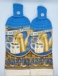 The World's Finest Coffee Hanging Kitchen Towel Set