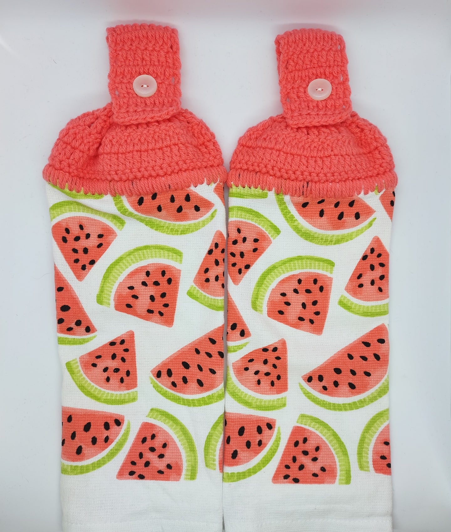 Watermelon Slices Hanging Kitchen Towel Set