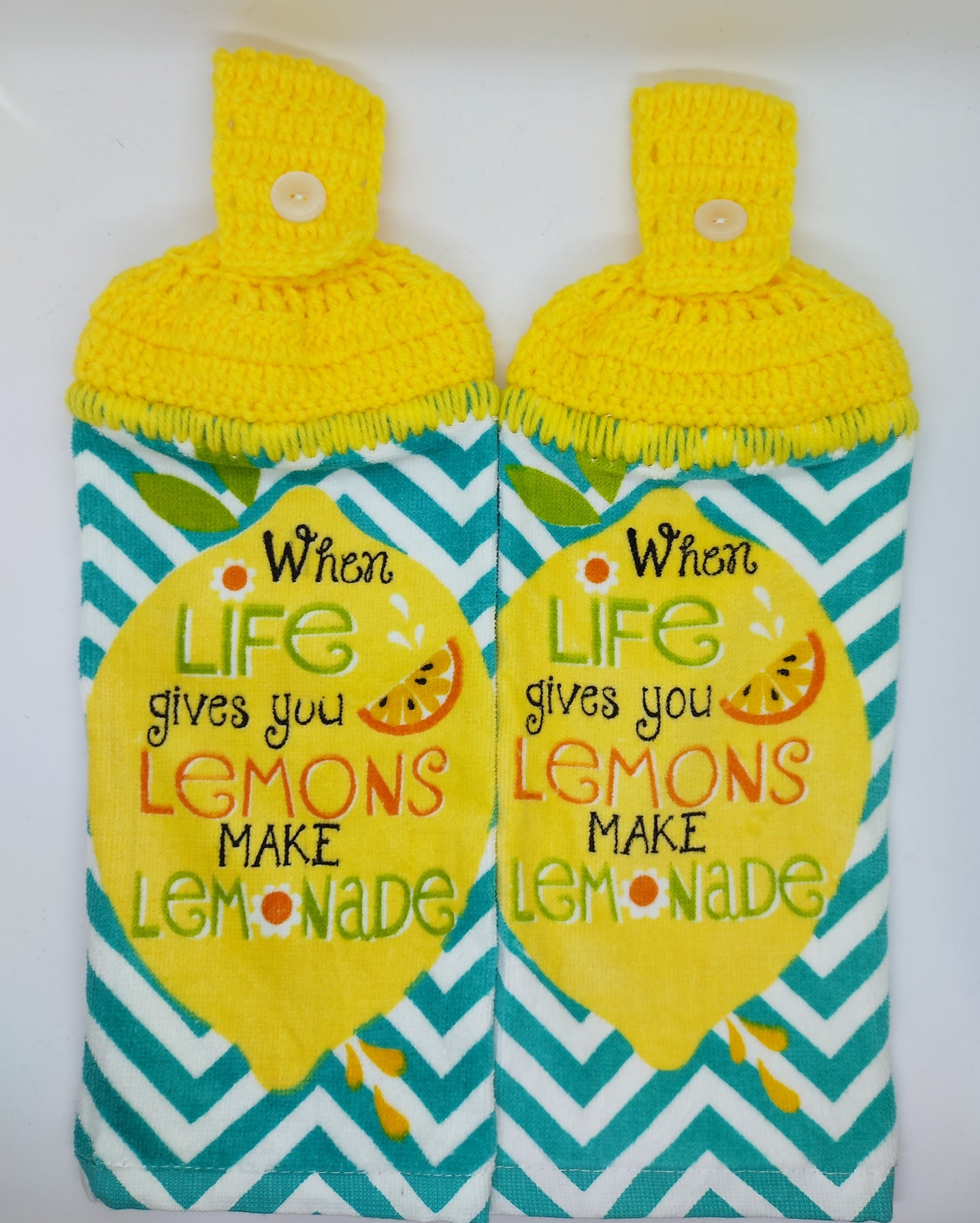 When Life Gives You Lemons Hanging Kitchen Towel Set