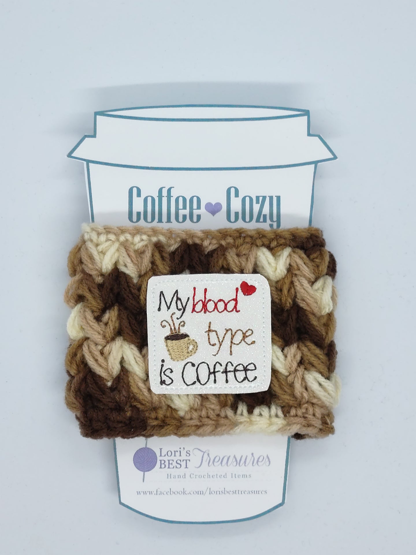 My Blood Type is Coffee Cup Cozy