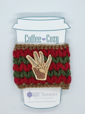 Nightmare Horror Razor Claw Glove Coffee Cup Cozy