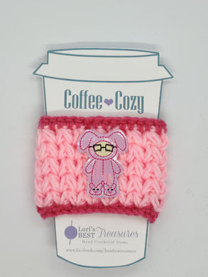 Easter Bunny Christmas Costume Coffee Cup Cozy