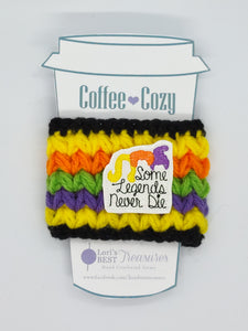 Halloween Witches Some Legends Never Die Coffee Cup Cozy