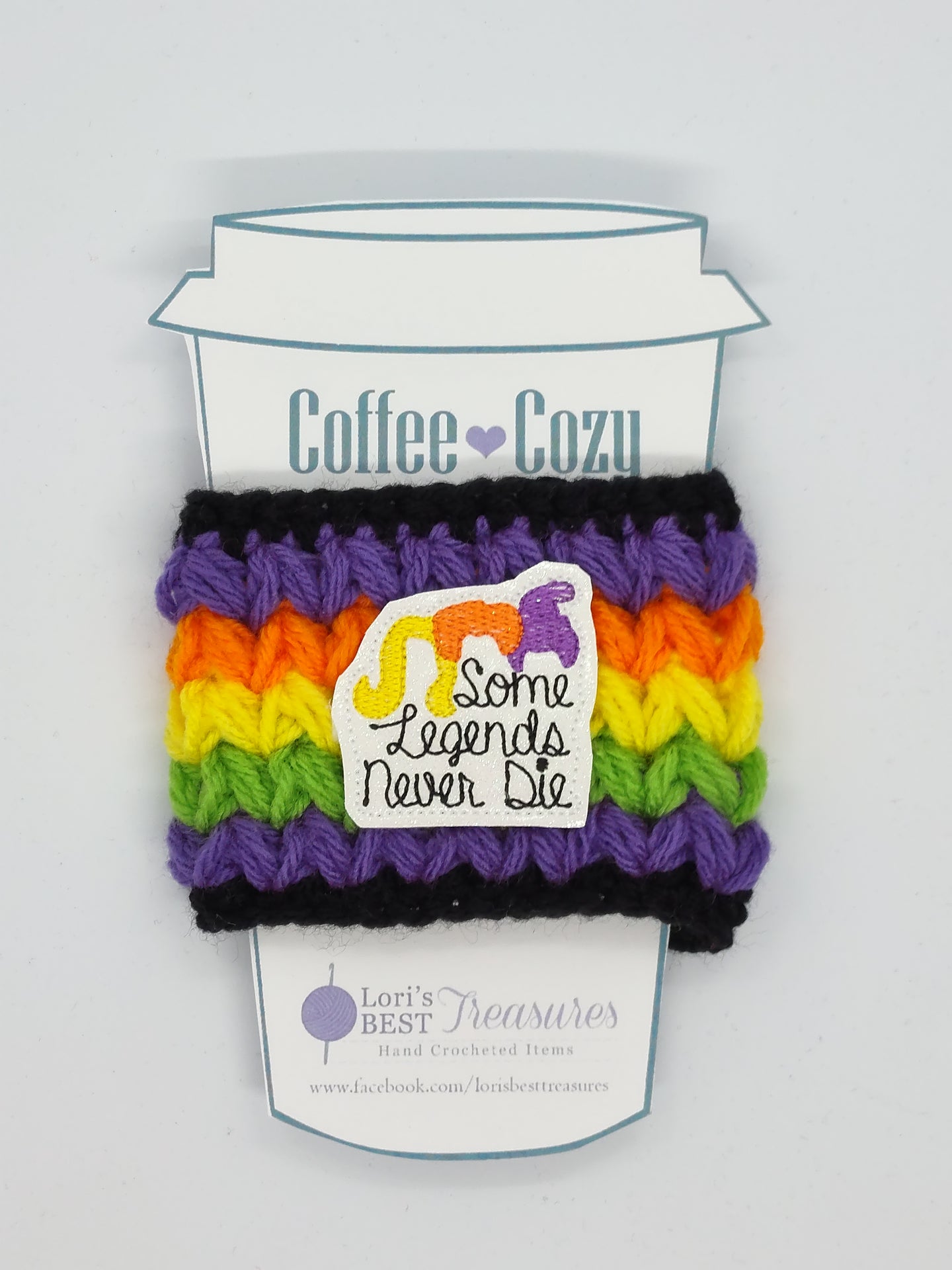 Halloween Witches Some Legends Never Die Coffee Cup Cozy