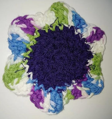 Flower Kitchen Durable Dish Pot Scrubbies 4