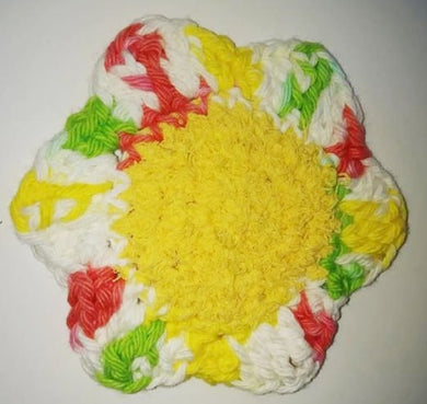 Flower Kitchen Durable Dish Pot Scrubbies 4