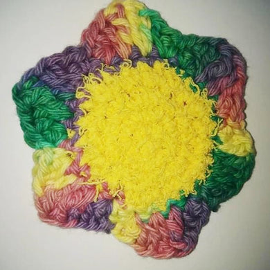 Flower Kitchen Durable Dish Pot Scrubbies 4