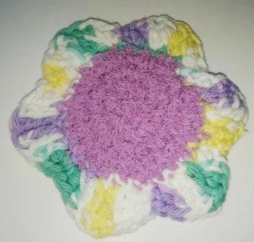 Flower Kitchen Durable Dish  Pot Scrubbies 4