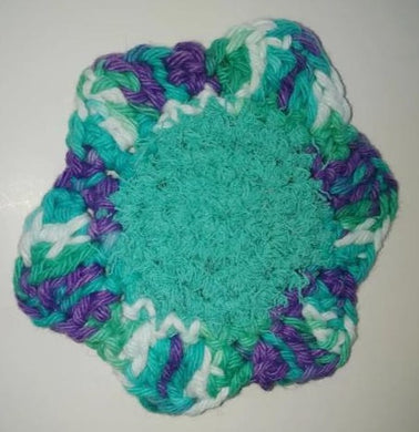 Flower Kitchen Durable Dish  Pot Scrubbies 4